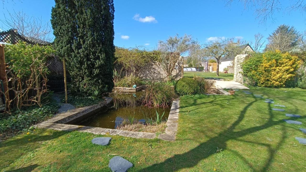 Gite 4 Personnes Avec Piscine Et Bain Nordique Proche Des Plages Du Debarquement Le Manoir  Экстерьер фото